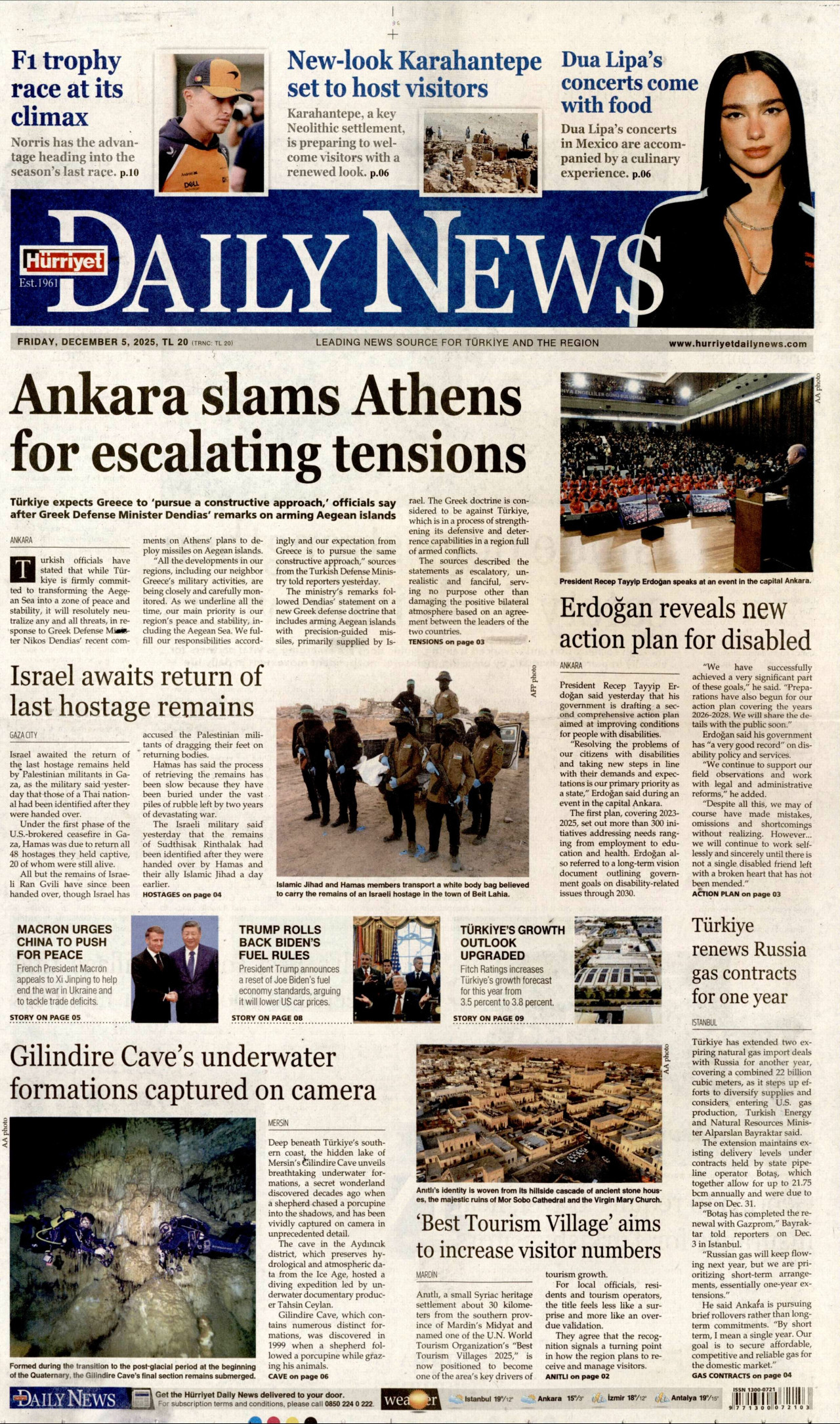 Hürri̇yet Dai̇ly News