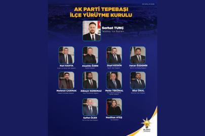 AK Parti Tepebaşı'nda ilçe yürütme kurulu belli oldu