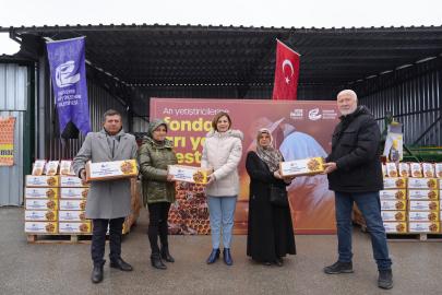 BÜYÜKŞEHİRDEN ARICILARA BÜYÜK DESTEK