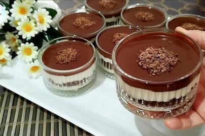 Kakaolu kek ve ipeksi kremanın dansı: Yılın en viral tarifiyle tanışın!