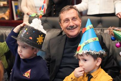 Miniklerden Başkan Ataç’a renkli ziyaret