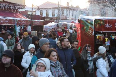 Odunpazarı Yeni Yıl Pazarı Rekor Kırdı