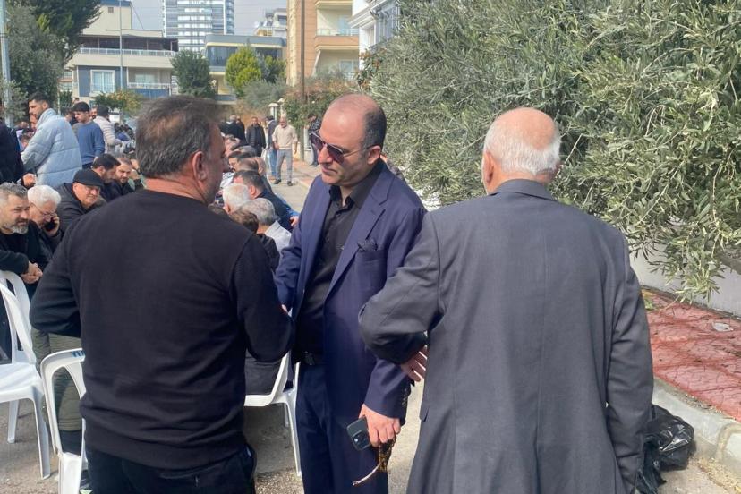 SASMER BAŞKANI DELİL ATEŞ’İN AMCASININ OĞLU LOKMAN ATEŞ SON YOLCULUĞUNA UĞURLANDI!