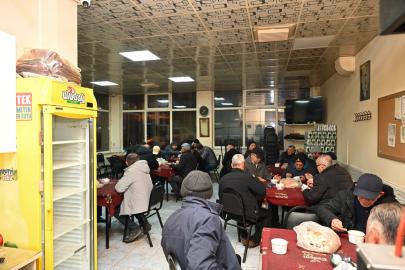 Sıcak çorba, samimi sohbet: İnönü’de yılın ilk gününde buluşma!