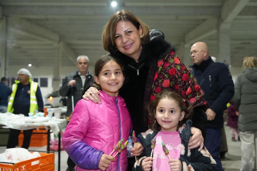 Mahmudiye'de iftar sofrasında daynışma örneği