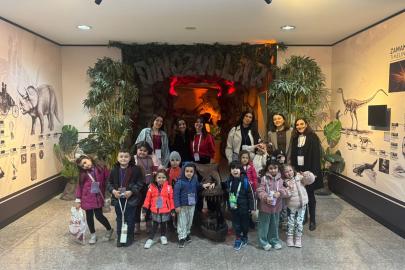 Çocuklar Bilim Deney Merkezi ve Uzay Evi’ni ziyaret etti