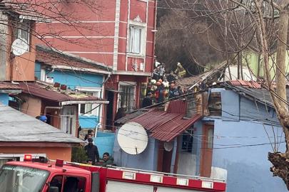 İstanbul Fatih’te Çöken Binalarda Ekipler Seferber Oldu