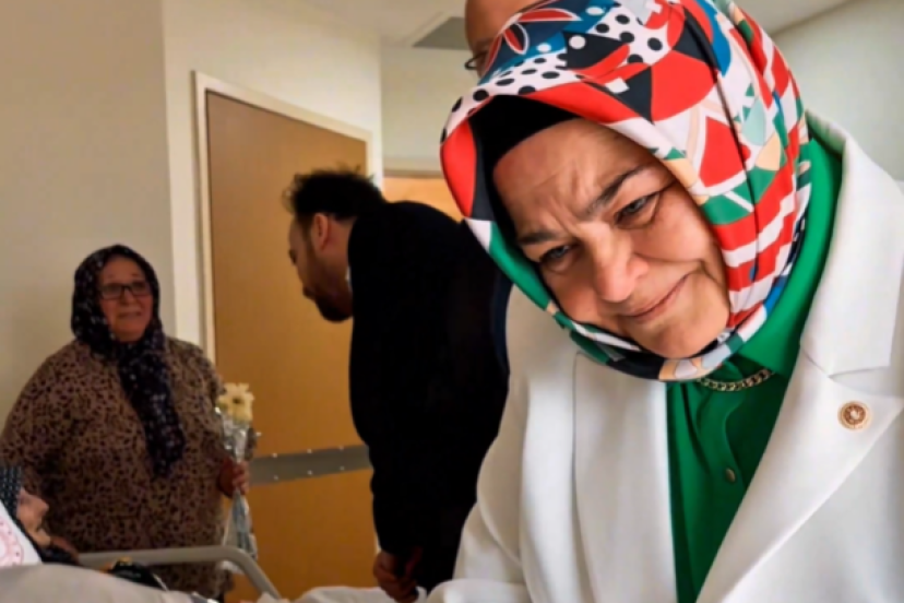 Prof. Dr. Gürcan'dan Yunus Emre Devlet Hastanesine ziyaret