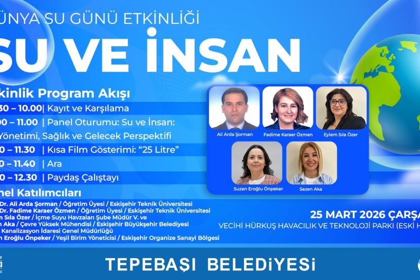 Tepebaşı'nda suyun önemi konuşulacak