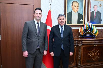 BİK Bursa Müdürü Gökhan Eren, Vali Yılmaz’ı ziyaret etti