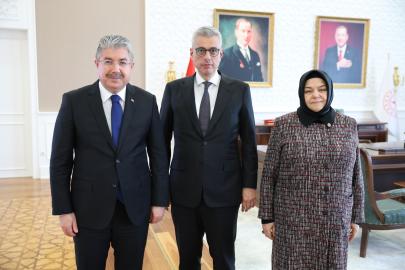 Vali Yılmaz ve Gürcan’dan Sağlık Bakanı’na Ziyaret