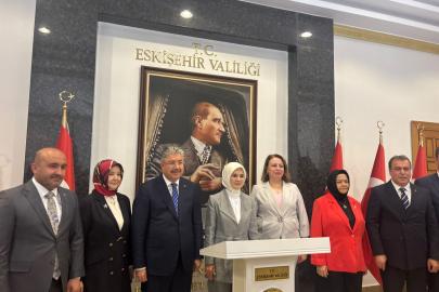 Bakan Mahinur Göktaş Eskişehir'de