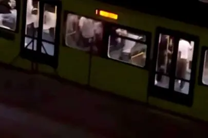 Metro İstasyonu Savaş Alanına Döndü