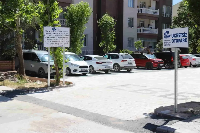 Eskişehir’e 463 Araçlık Toplam 3 Ücretsiz Otopark