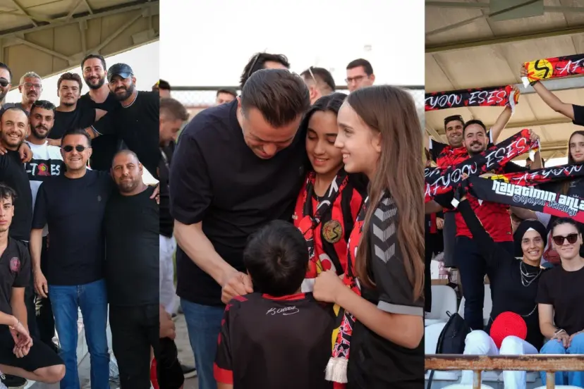Hatipoğlu siyah kırmızılıların yanında