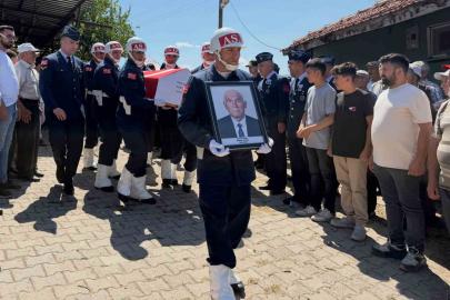 Simav’da Kıbrıs gazisi Nazlım Abay son yolculuğuna uğurlandı