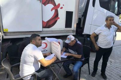 Şuhut’ta kan bağışı kampanyası yoğun ilgi gördü
