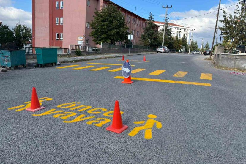 Tavşanlı’da okul bölgelerinde trafik güvenliği artırılıyor