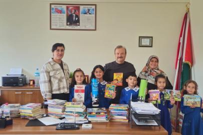 348 okula ulaşan kitap seferberliğiyle binlerce çocuğa umut oldu