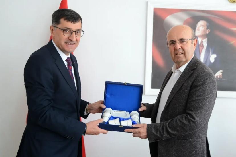 Başkan Kahveci’den Kırşehir Belediye Başkanı Ekicioğlu’na ziyaret