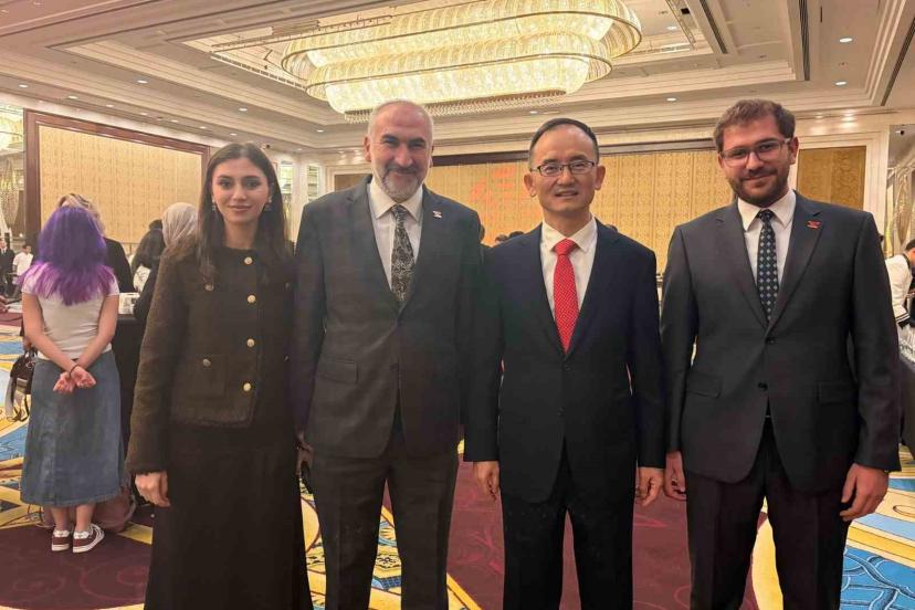 Beşer, Çin’in Ankara Büyükelçiliği resepsiyonuna katıldı