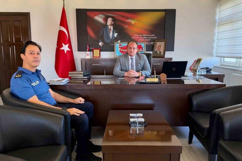 Bolvadin’de Emniyet Müdürü Arıkan görevine başladı