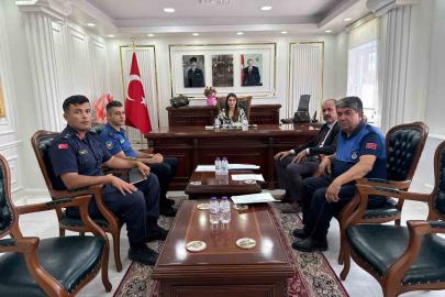 Çavdarhisar’da eylül ayı okul güvenliği toplantısı gerçekleştirildi