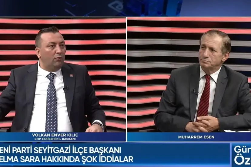 CHP İL BAŞKANI VOLKAN ENVER KILIÇ’TAN ŞOK İDDİA: ‘Paraları oğlunun hesabına yatırtmış’