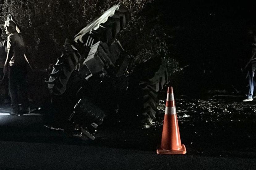 Eskişehir-Ankara yolunda kamyonla traktör çarpıştı: 1 yaralı