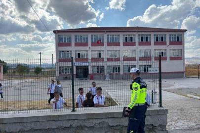 Eskişehir’de okul çevresi ve servis araçlarına yönelik uygulama yapıldı