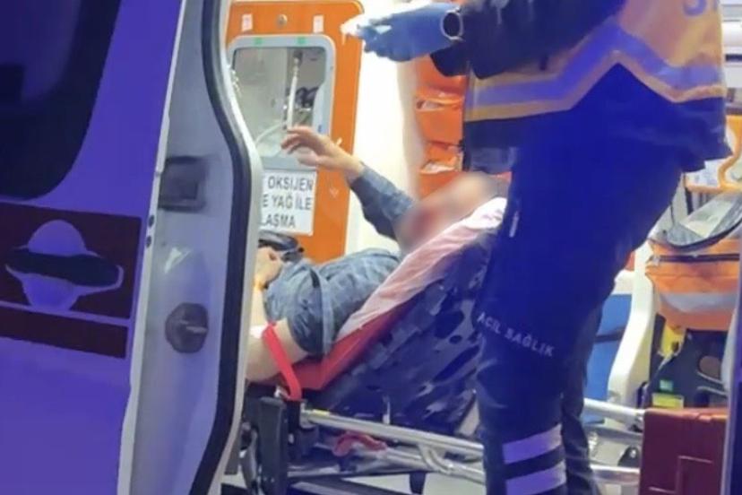 Kadının çığlık atması üzerine, vatandaşlar şahsı etkisiz hale getirildi