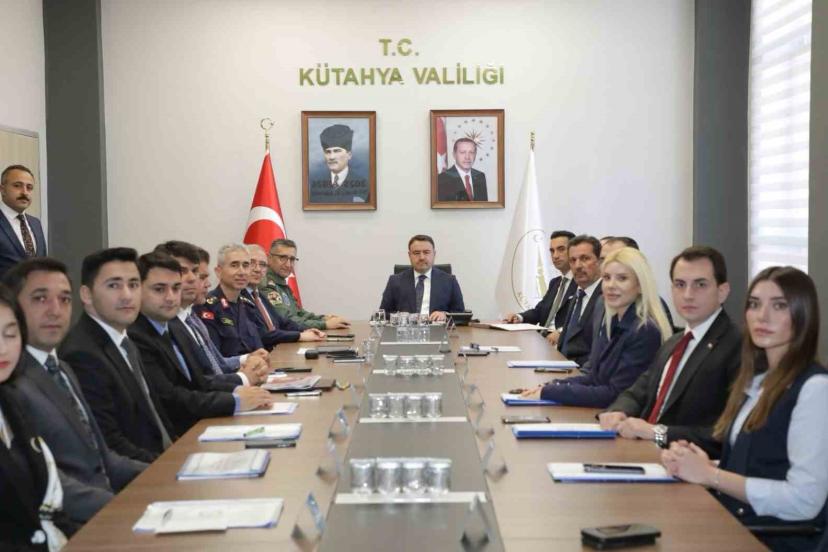 Kütahya’da güvenlik ve asayiş masaya yatırıldı