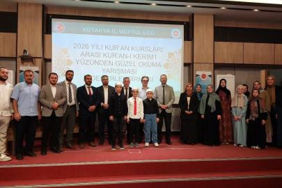 Kütahya’da ’Kur’an-ı Kerim’i Güzel Okuma Yarışması’ düzenlendi