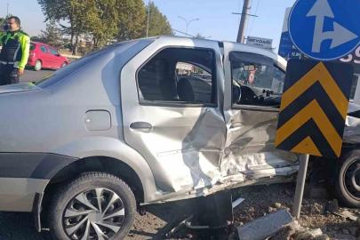 Kütahya’da otomobiller çarpıştı: 6 yaralı
