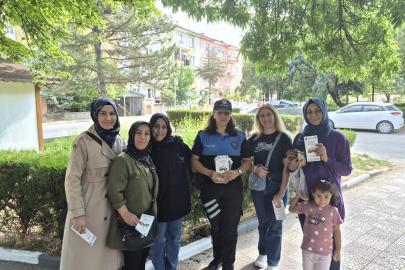 Kütahya’da polis ekiplerinden okul çevrelerinde güvenlik denetimi