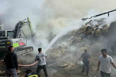 Kütahya’da yangın paniği: Ev, ahır ve samanlık zarar gördü