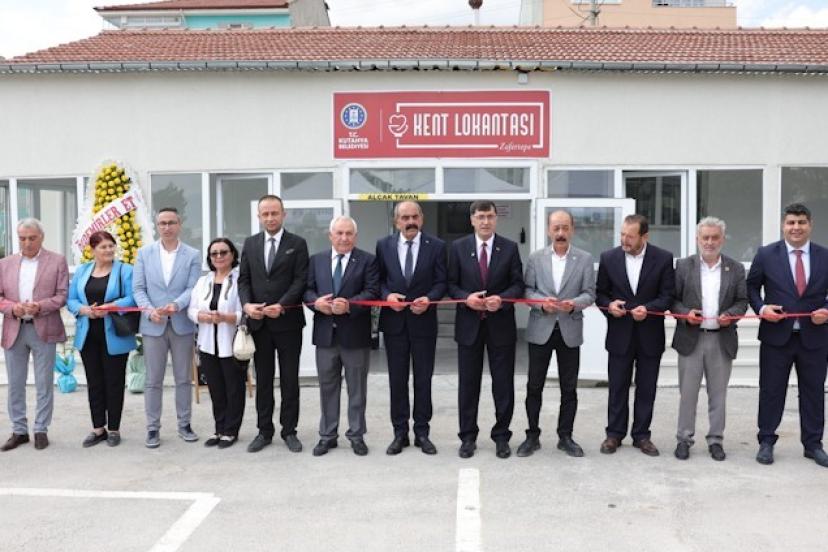 Kütahya’da Zafertepe Kent Lokantası hizmete açıldı