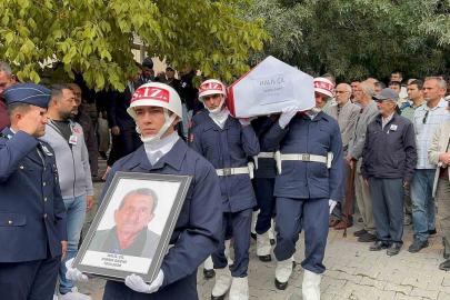 Kütahyalı Kıbrıs gazisi Halil Çil son yolculuğuna uğurlandı