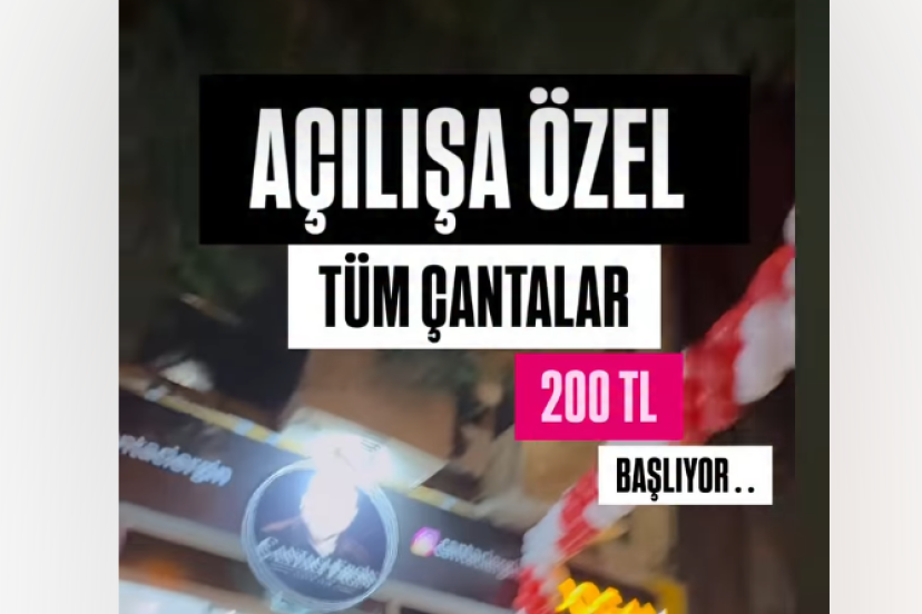200 liraya lüks marka çanta! Denetimler nerede?