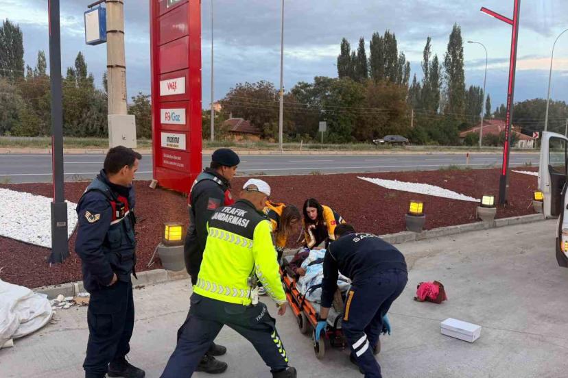 Bindiği aracın hacizli olduğunu öğrenince bayıldı