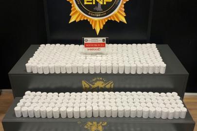 Eskişehir’de 24 bin 38 sentetik ecza hap ele geçirildi: 1 tutuklama