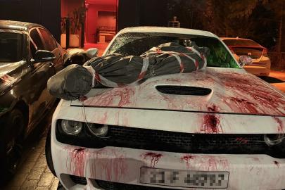 Eskişehir’de ’ceset ve kan lekesi’ görünümlü araç polisi harekete geçirdi