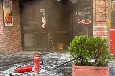 Eskişehir'de Çibörek Dükkanı Alevlere Teslim Oldu!