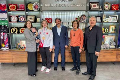 Eskişehir’i temsil eden genç sporcu dünya üçüncüsü oldu