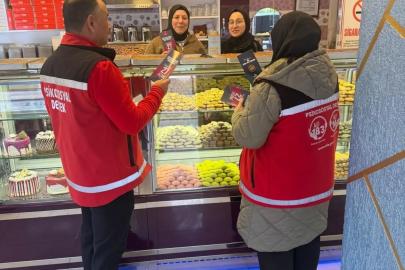 Gediz’de kadına yönelik şiddetle mücadele için farkındalık çalışması