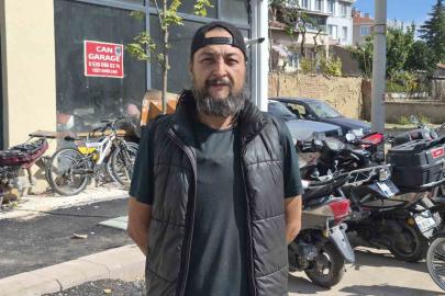 Hırsızların çaldığı motosiklet nedeniyle tamirci mağdur oldu