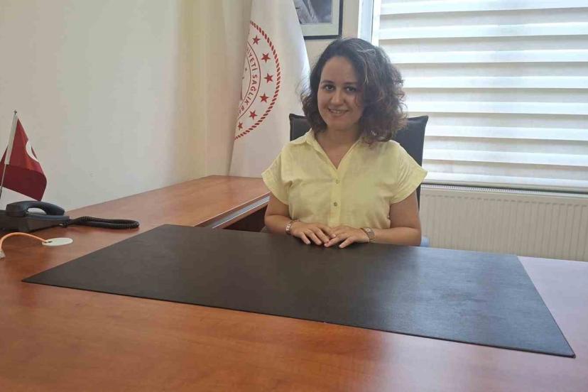 Hisarcık İlçe Devlet Hastanesi’nin yeni Başhekimi Uzm. Dr. Melike Köle göreve başladı