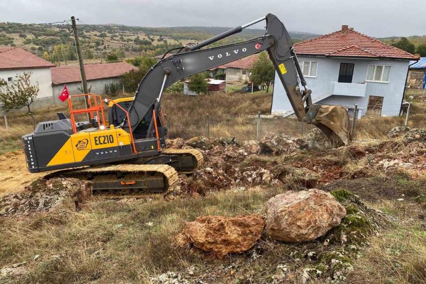 İnönü Belediyesi’nden Erenköy’e yeni yol