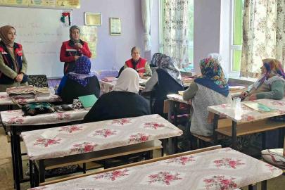 Kadın çiftçilere yönelik bilgilendirme çalışması gerçekleştirildi