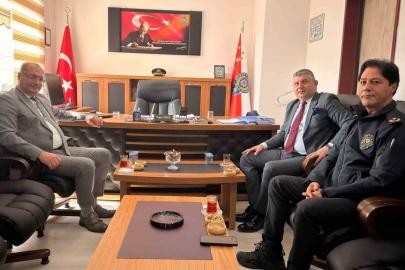 Kaymakam Arıkan’dan, Tayyar Arıkan’a ziyaret